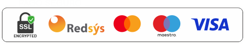 Certificado de pago seguro con tarjeta bancaria mediante TPV de Redsys